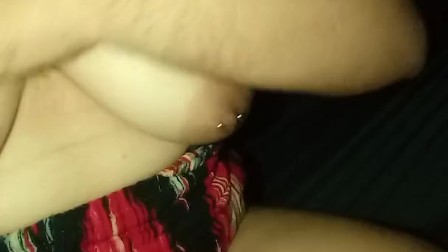 Piercing boobs