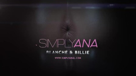 Simplyanal - Billie Star and Blanche - Lesbian anal Sex