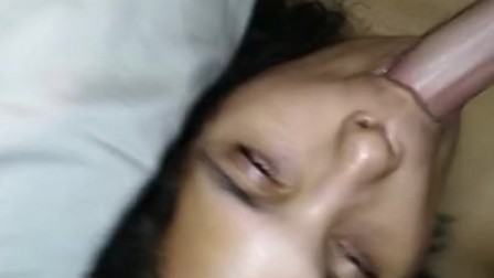 FACE FUCKED, SEXI MAMA LOVES CUM, SO I GAVE HER A MOUTHFUL
