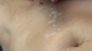 Huge cum load from myself
