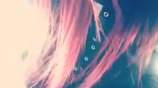 Public peeing on balcony / spraying the camera