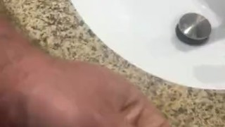 Cumming on the counter