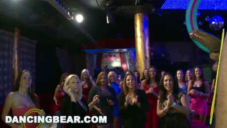 DANCING BEAR - Party Animals! Diverse Group Of Horny Females Sucking Dick