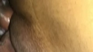 Fat creamy pussy gets  close