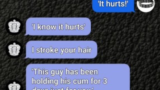 Submissive boy sexting Mistress for bi dungeon session