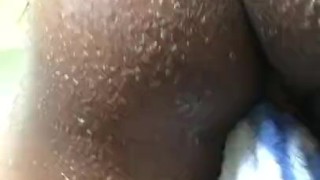 Ass Play in my moms bathroom while she’s out