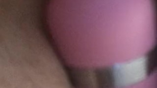 Fresh shaved pussy blonde strip toying and ciunt contractions