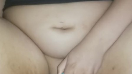 latina BBW gets Fucked While Toying Herself Until She Gets All His Cum
