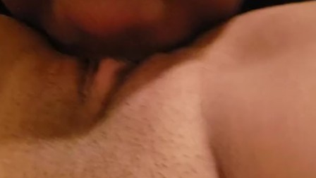 Hubby Eats Wife's Wet Pussy