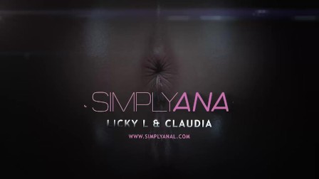 Simplyanal - Licky Lex and Claudia Macc - Lesbian anal Sex