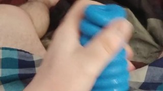 Jerking off with my toy