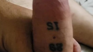 Today's date is tattooed on my dick...