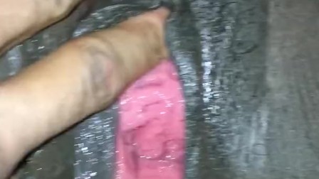 my stepmoms nasty pussy hole Creampie squirt while stepuncle is on the phone
