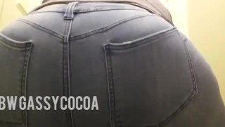 Loud Brassy Farts in Jeans