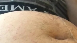 Quick nut in underwear