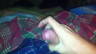 I jack off in my first porn video! 19yo boy cumshot