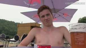 CZECH HUNTER 361 -  Ginger Stud Takes A Break From Swimming To Get His Ass Drilled