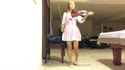 Kaori Miyazono Cosplay Violin Bow Cum (Preview) - Adultjoy.Net ...