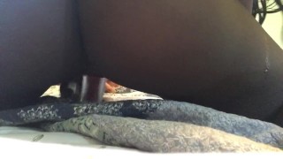 Fucking my dildo while thinking of “him”