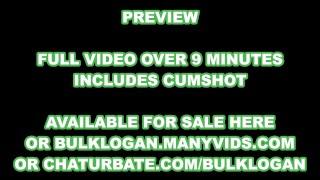 otter legs up jerk and cum (preview)