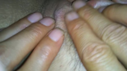 Let my wife Cum then I Jack off on her