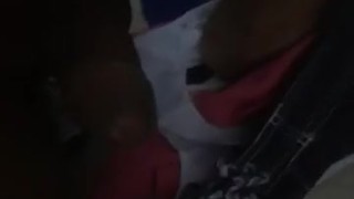 Masturbating in public