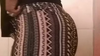EBONY BBW SLIPPERY OIL SHOW PART 1/3
