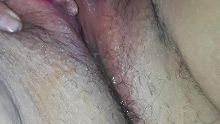 Milf pees and cums