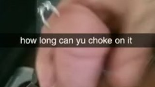 choke on it