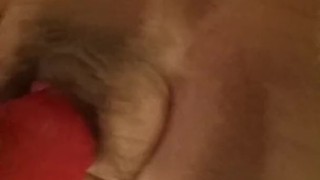 Analplug und Mastrubator, männliche Selbstbefriedigung