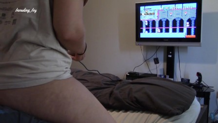 This Gamer Girl prefers the Classics gets fucked playing super mario world