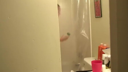 Sexy Redhead Step-Sister In The Shower Teaser