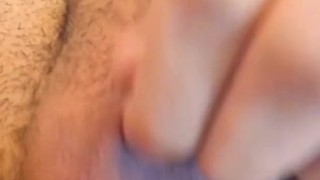 Cum on belly nice and slow