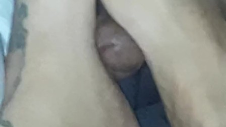 StepSister foot job. Just the tip. Hope mom dosent find out.Redbone, bbw