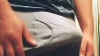 Basketball shorts bulge