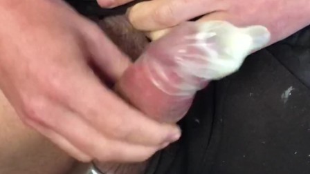 USED CONDOM BATE - BATOR NUTTING A RUBBER WITH MULTIPLE LOADS IN IT 2018