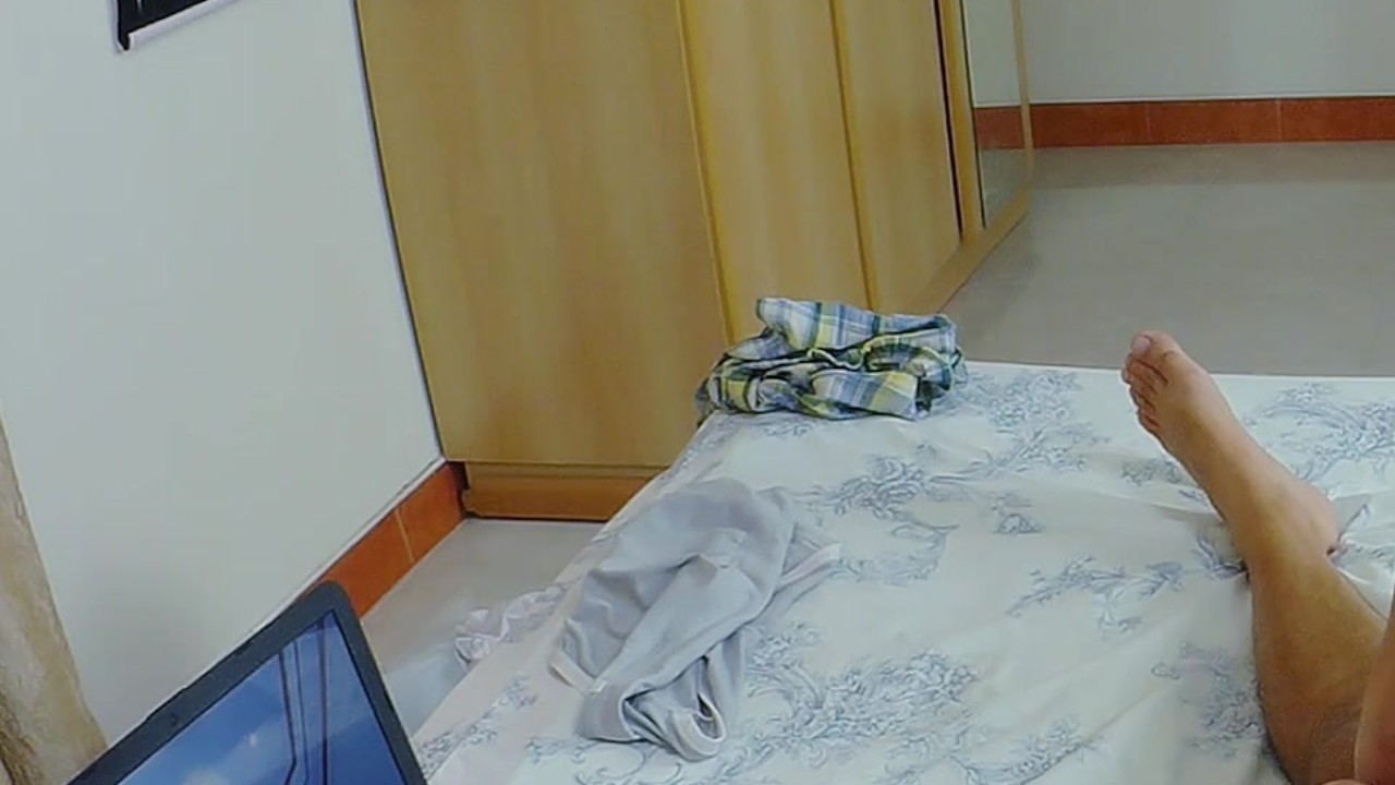Preview 5 of I Caught Neighbour Masturbated In Vr Glasses And Ride Him