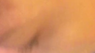 Teen practicing sucking dick with dildo