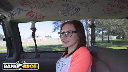 BANGBROS - Young Kelsey Kage Gets Torn Up By Tony Rubino On The Bang Bus