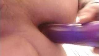 toying my tight ass