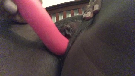 Fucking my self with my dildo until my pussy creams