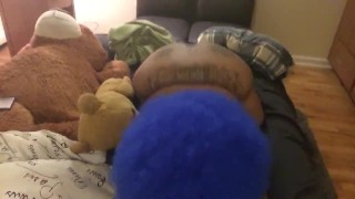 Pooh wanted his camera time 