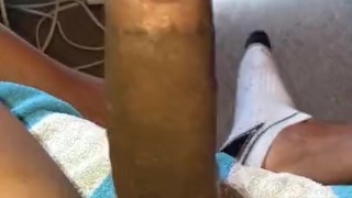 POV Cum Starring Socks and Dick