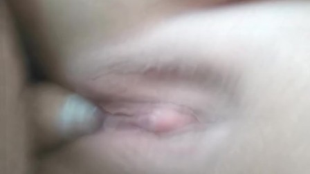 Fucking my girlfriend creamy pussy
