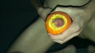 Fucking an Orange came so hard