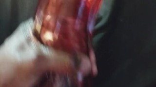 BBC Stroking With My Pussy Stroker
