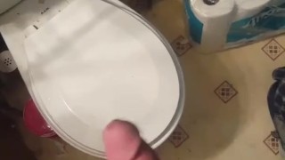 Hung light skinned jock stroking