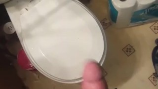 Big dick stroking