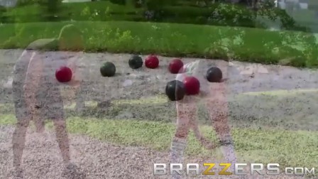 Brazzers - Mason Moore shows off her Bocce Balls skill