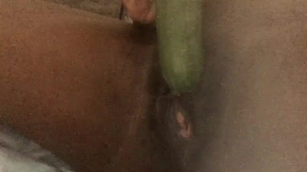 Cucumber a day keeps the Pussy Away